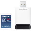 Card memorie Samsung SDXC  PRO Plus 128GB, Class 10, UHS-I U3, V30