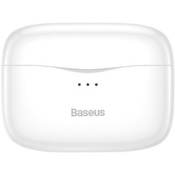Baseus Simu S2, Bluetooth 5.0, Alb