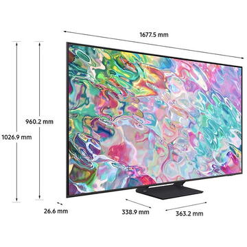 Televizor Samsung QLED 75Q70B, 189 cm, Smart, 4K Ultra HD