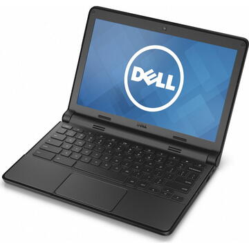 Laptop Refurbished Laptop Dell Chromebook 3120, Intel Celeron N2840 2.16GHz, 2GB DDR3, 16GB SSD, 11.6 Inch, Webcam, Chrome OS