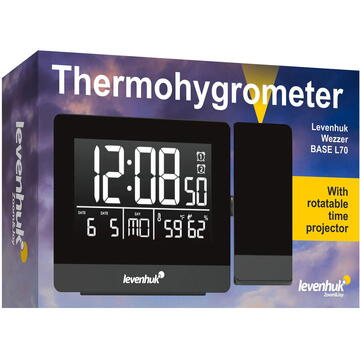 Discovery Levenhuk Wezzer BASE L70 Thermohygrometer with Projector