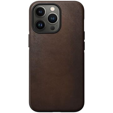 Husa Nomad Husa Modern Leather iPhone 13 Pro Brown