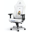 Scaun Gaming NobleChairs HERO Real Madrid Edition White (NBL-HRO-PU-RMD)