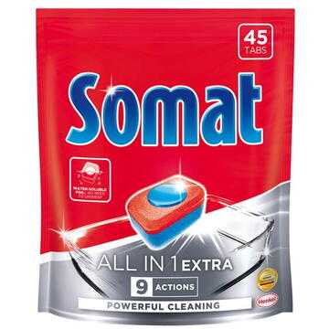 Somat All-in-1 Extra Dishwasher Tablets 45 pcs.
