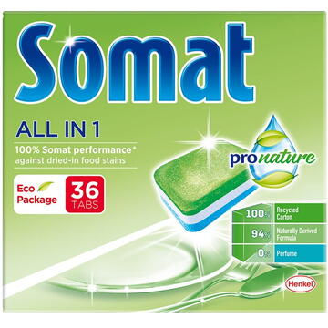 Somat Pro Nature dishwasher tablets 36 pcs.