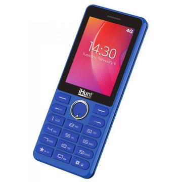 Telefon mobil iHunt i7 2021, 4G, ecran 2.4 inch, 2000 mAh, Bluetooth, Blue
