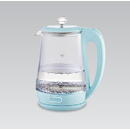 Fierbator Maestro MR-052-BLUE Electric glass kettle, blue 1.7 L