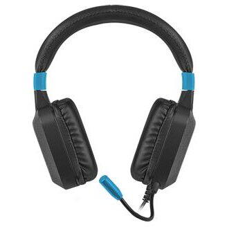 Casti Fury NFU-1584 headphones/headset Head-band 3.5 mm connector Black, Blue