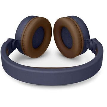 Energy Sistem 444885 headphones/headset Wired &amp; Wireless Head-band Calls/Music Micro-USB Bluetooth Blue, Brown