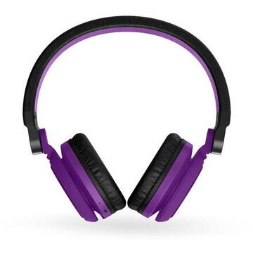 Energy Sistem Urban 2 Radio Headset Wired &amp; Wireless  Micro-USB Bluetooth Black, Violet