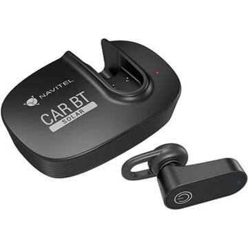 Navitel Solar Car BT Headset In-ear Bluetooth Black
