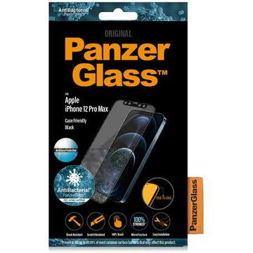 PanzerGlass ™ Apple iPhone 12 Pro Max - Anti-Glare | Screen Protector Glass