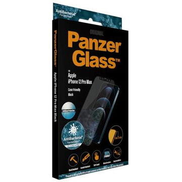 PanzerGlass ™ Apple iPhone 12 Pro Max - Anti-Glare | Screen Protector Glass