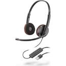 POLY Blackwire C3220 Headset Head-band USB Type-A Black, Red