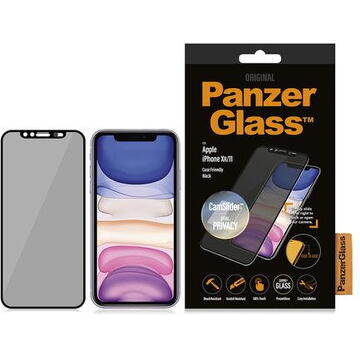 PanzerGlass ™ Apple iPhone XR | 11 - Dual Privacy™ | Screen Protector Glass