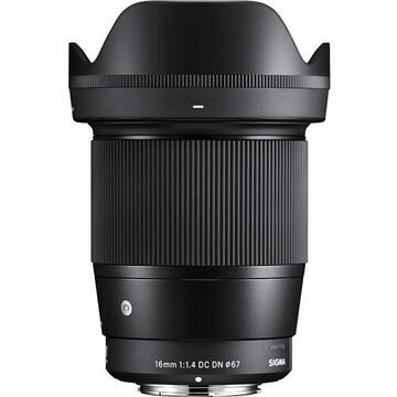 Sigma 16mm F1.4 DC DN | C MILC Wide lens Black
