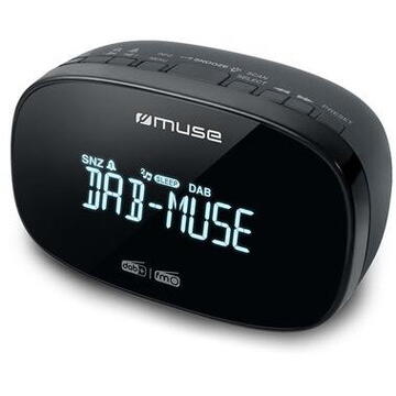 Muse M-150 CDB radio Clock Analog &amp; digital Black