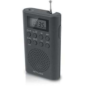 Muse M-03 R radio Portable Analog Black