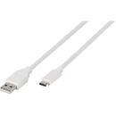 Vivanco DCVVUSBC20A12W USB cable 1.2 m USB C USB A White