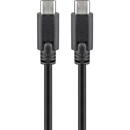 Wentronic 66509 USB cable 3 m USB 3.2 Gen 1 (3.1 Gen 1) USB C Black