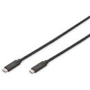 Digitus USB Type-C™ Gen2 connection cable, Type-C™ to C