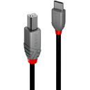 Lindy 36943 USB cable 3 m USB 2.0 USB C USB B Black