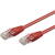 Goobay CAT 6-050 UTP Red 0.50m networking cable 0.5 m