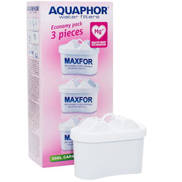 Aquaphor filter cartridge B100-25 Maxfor Mg+ x 3