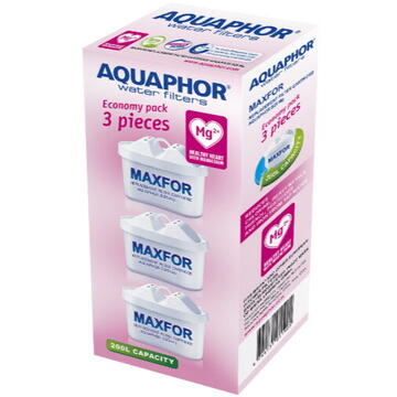 Aquaphor filter cartridge B100-25 Maxfor Mg+ x 3