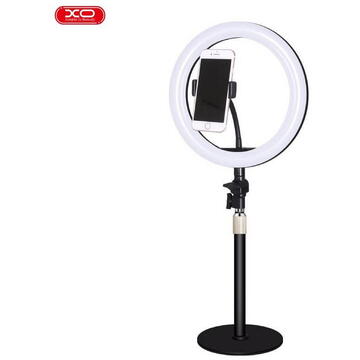 Lampă LED personală XO L03 10 inchi (25 cm) Inel luminos negru