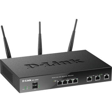 Router wireless D-Link DSR-1000AC, 2xWAN Gigabit, 3xLAN Gigabit