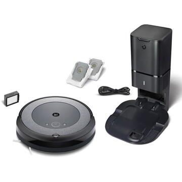 Aspirator Robot de curățare iRobot Roomba i3+ (i3558) Negru/Gri