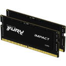 Memorie laptop Kingston 64GB 4800 Mhz DDR5 CL38 SODIMM Kit of 2 FURY Impact