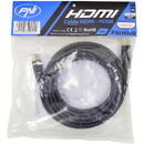 Cablu HDMI PNI H500 High-Speed 1.4V, plug-plug, Ethernet, gold-plated, 5m