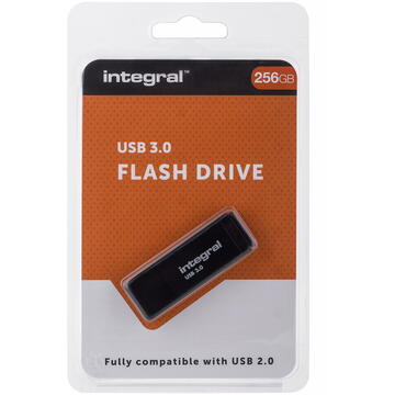 Memorie USB Integral BLACK 3.0 USB flash drive 256 GB USB Type-A 3.2 Gen 1 (3.1 Gen 1)