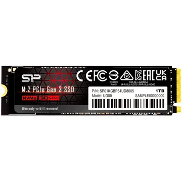 SSD Silicon Power  UD80 1TB PCIe Gen 3x4 M.2 2280