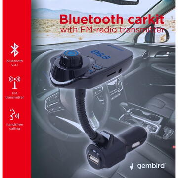Modulator FM Gembird BTT-01 car kit