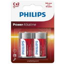 Philips BATERIE POWER ALKALINE LR14 C BLISTER 2 BUC P