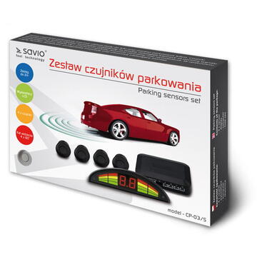 SAVIO CP-03/S car bumper / component Parking sensor