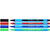Pix SCHNEIDER Slider Edge XB, rubber grip, varf 1.4mm, 4 culori/set - (N,R,A,V)