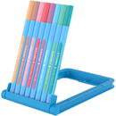 Pix SCHNEIDER Slider Edge Pastel XB, rubber grip, varf 1.4mm, 8 culori pastel/set