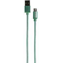 Cablu date GRIXX - Micro USB to USB, impletit, lungime 1m - verde
