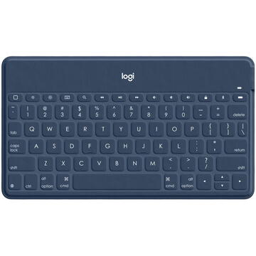 Tastatura Logitech Keys-To-Go, Bluetooth, Layout UK, Blue
