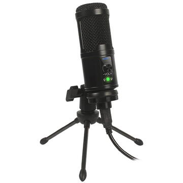Microfon PLATINET MICROFON CARDIOID GAMING CU TREPIED VARR