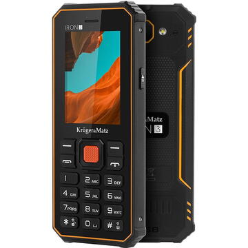 Telefon mobil Kruger Matz Iron 3, Dual SIM, Negru