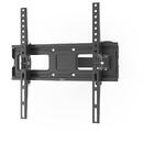 Hama FULLMOTION TV Wall Bracket, 400x400, 165 cm (65"), 1 arm, black