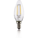 Xavax LED Filament, E14, 250lm replaces 25W, candle bulb, warm white