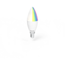 Hama WLAN LED Lamp, E14, 5.5W, RGBW, Dimmable, Candle, for Voice / App Control