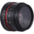 Obiectiv foto DSLR Obiectiv manual Krorux 35mm F1.6 negru pentru Sony E-mount
