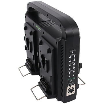 Incarcator Patona cu functie Power Bank si cablu 4-Pin XLR pentru 4x acumulatori Sony Red DSLR V-Моunt-1698